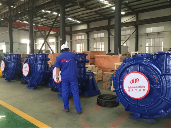 Пенный шламовый насос Вертикальный пенный насос для промышленности для подачи пенной суспензии